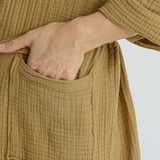 Cassia Men's Robes - Golden Beige