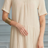 Isabella Midi Dress - Linen