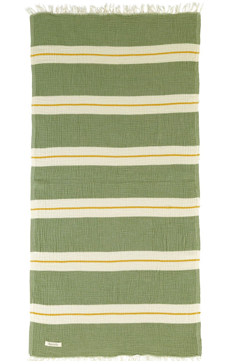 Chelsea Gauze Beach Towel - Green