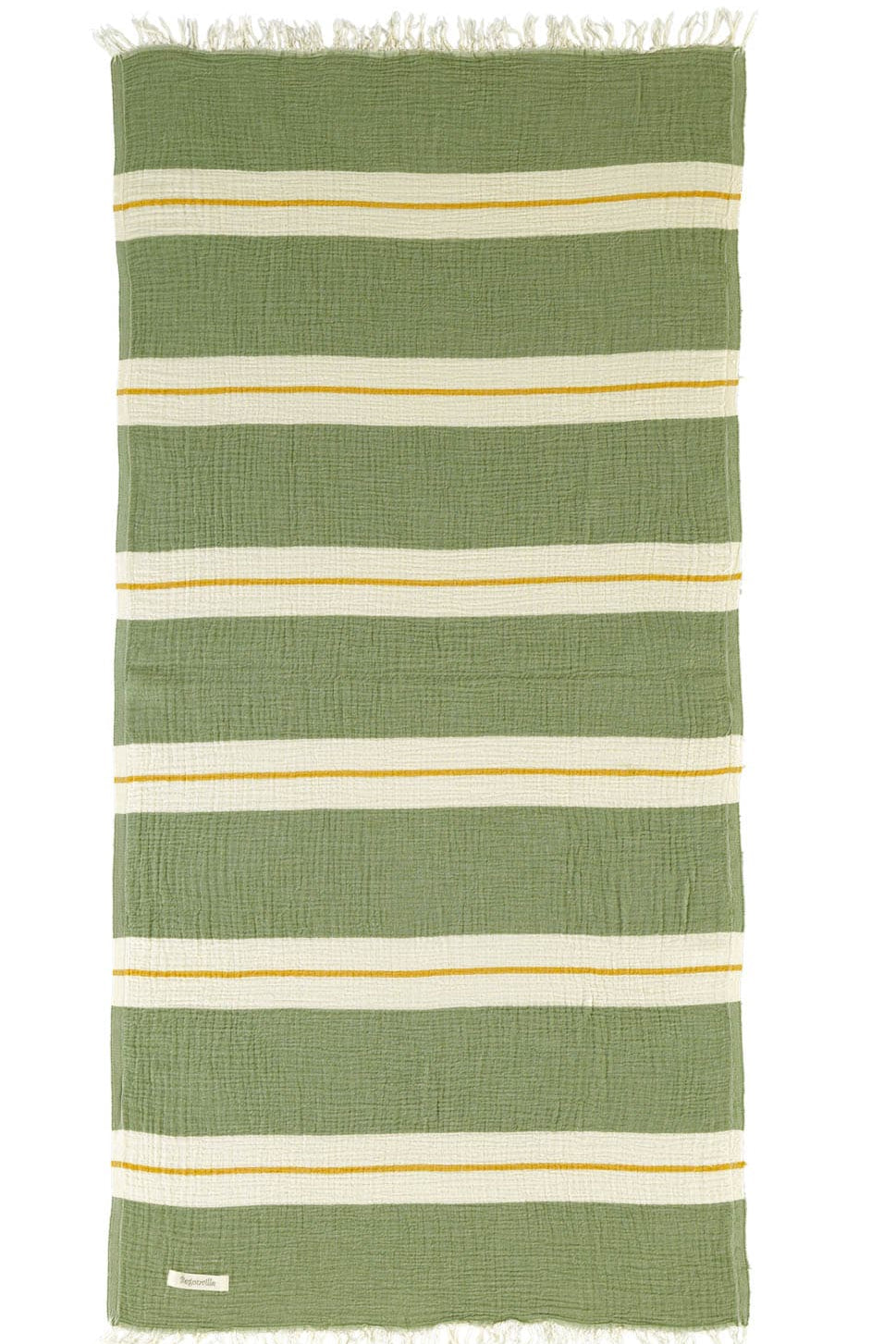 Chelsea Gauze Beach Towel - Green