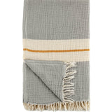 Chelsea Gauze Beach Towel - Grey
