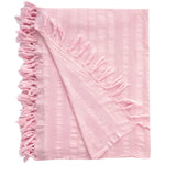 Rhye Dyed Cotton Bed Blanket - Pink