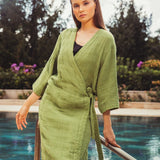 Begonville Robe Cara Asymetric Cotton Robe