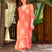 Astrid Maxi Dress - Coral