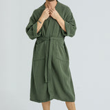 Cassia Men's Robes - Moss