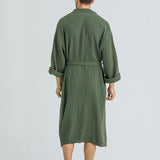 Cassia Men's Robes - Moss