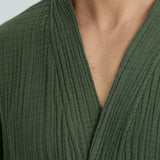 Cassia Men's Robes - Moss