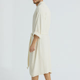 Cassia Men's Robes - Ecru