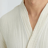 Cassia Men's Robes - Ecru