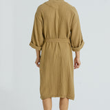 Cassia Men's Robes - Golden Beige