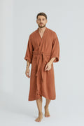 Lore Tencel Men's Everyday Robe - Sienna