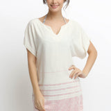 Fancy Bamboo Tunic - Pink