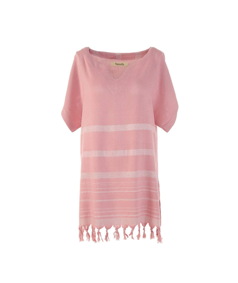 Shiny Bamboo Tunic - Pink