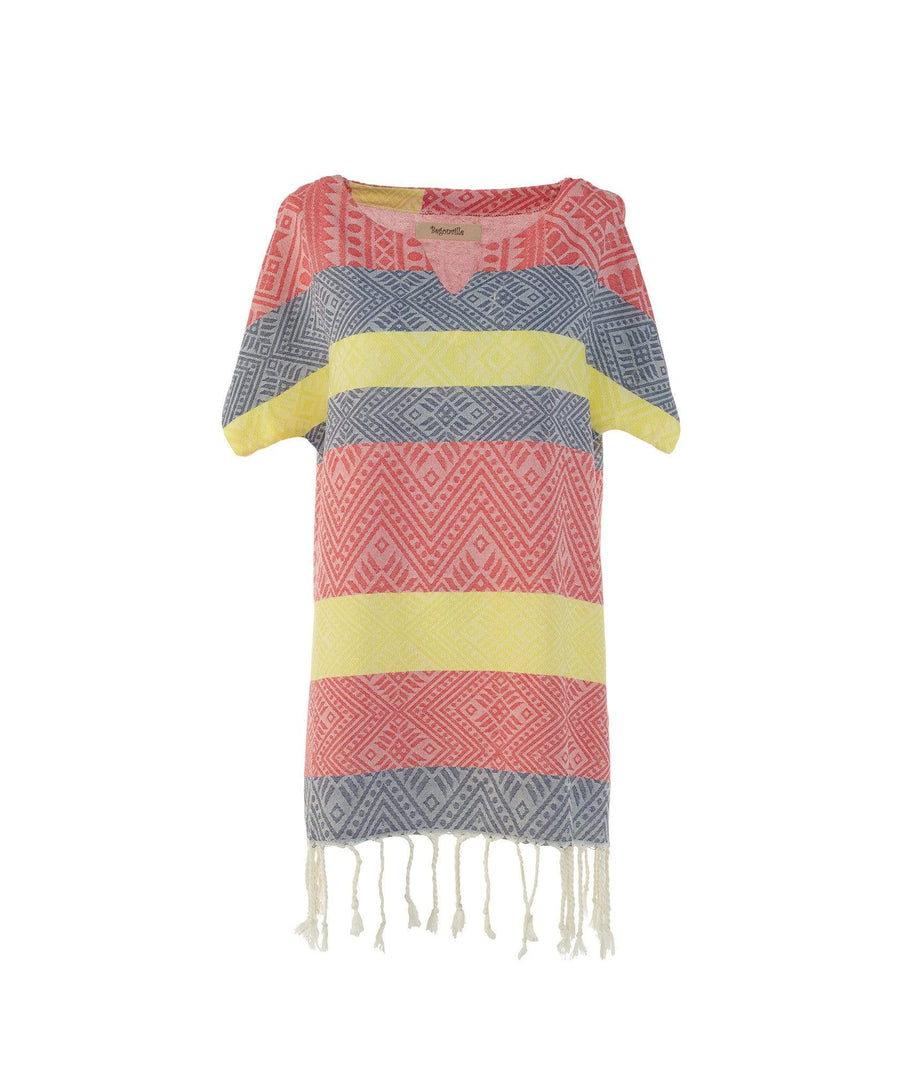 Sunrise Bamboo Tunic - Red
