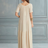 Isabella Midi Dress - Linen