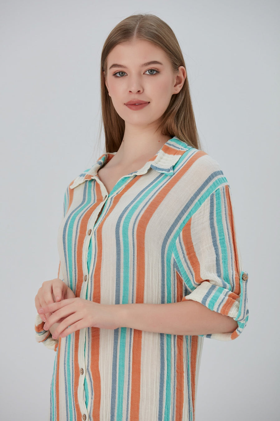 Caroline Shirt Dress - Summer