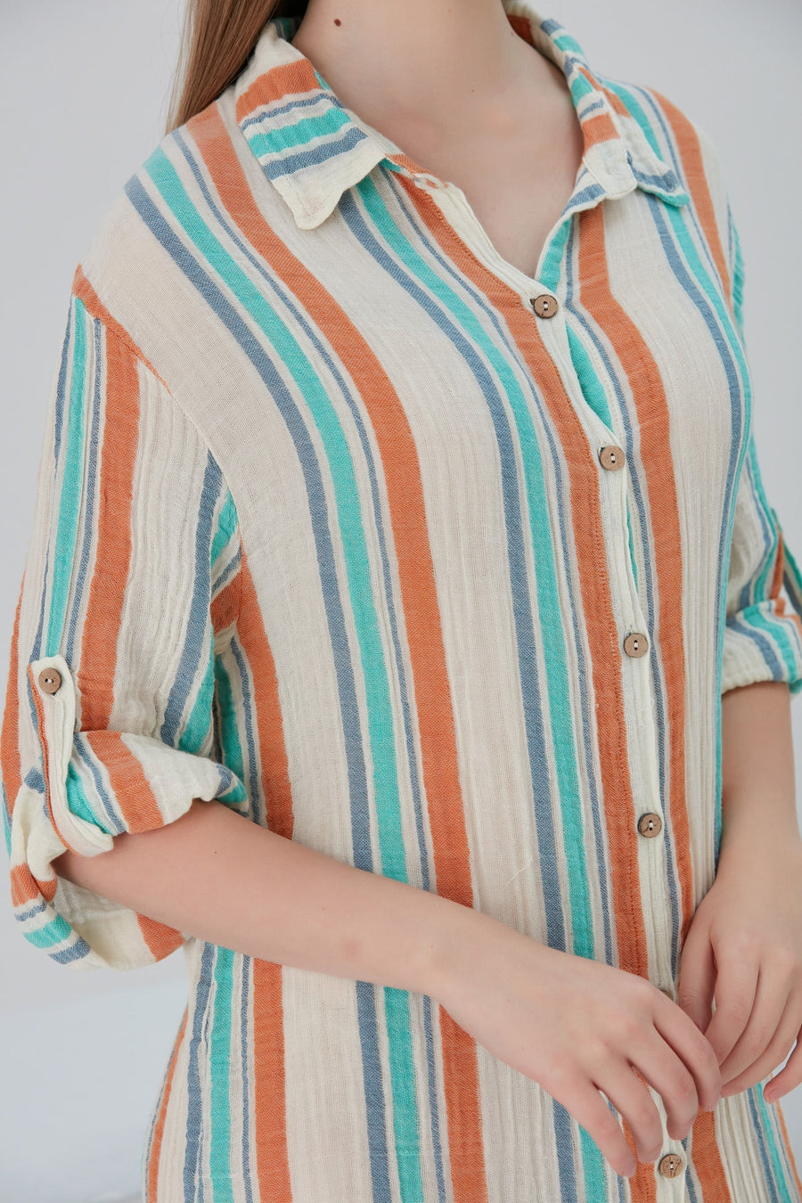 Caroline Shirt Dress - Summer