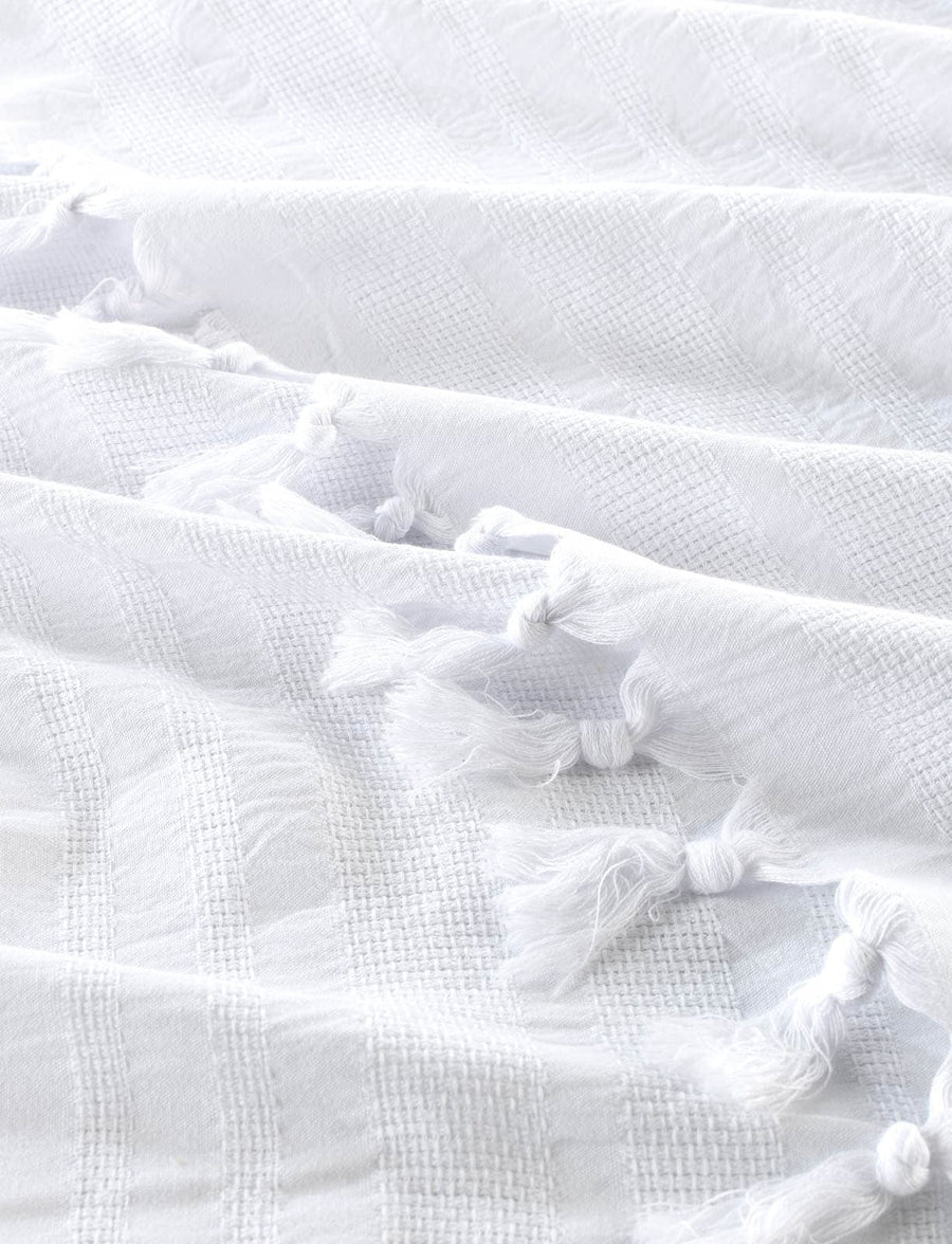 Beacon White Cotton Towel - White