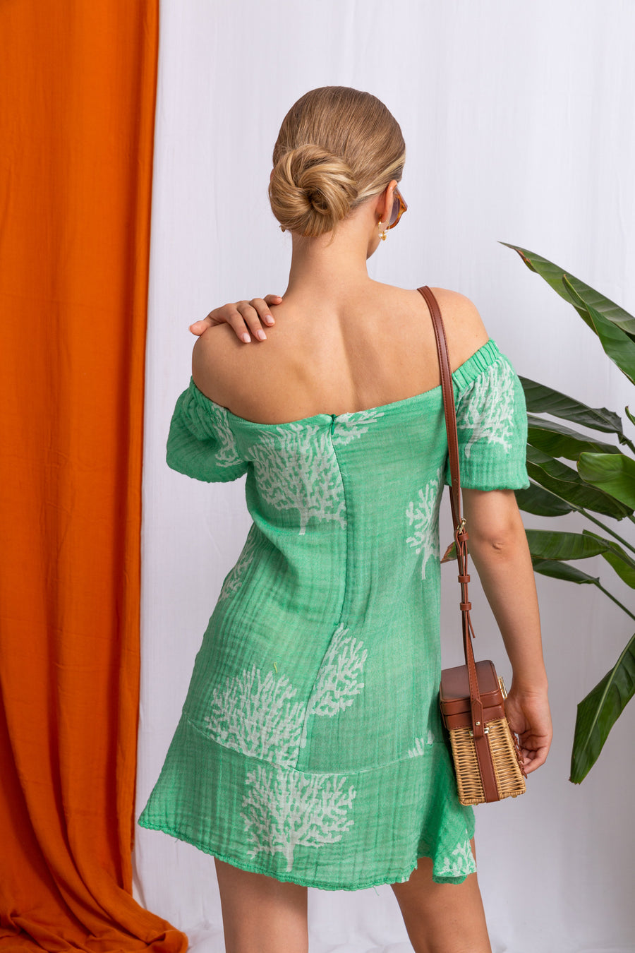Sophie Mini Dress - Green