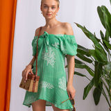 Sophie Mini Dress - Green