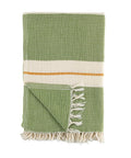 Chelsea Gauze Beach Towel - Green