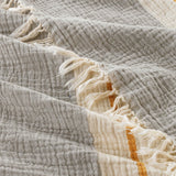 Chelsea Gauze Beach Towel - Grey