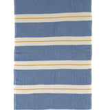 Chelsea Gauze Beach Towel - Blue