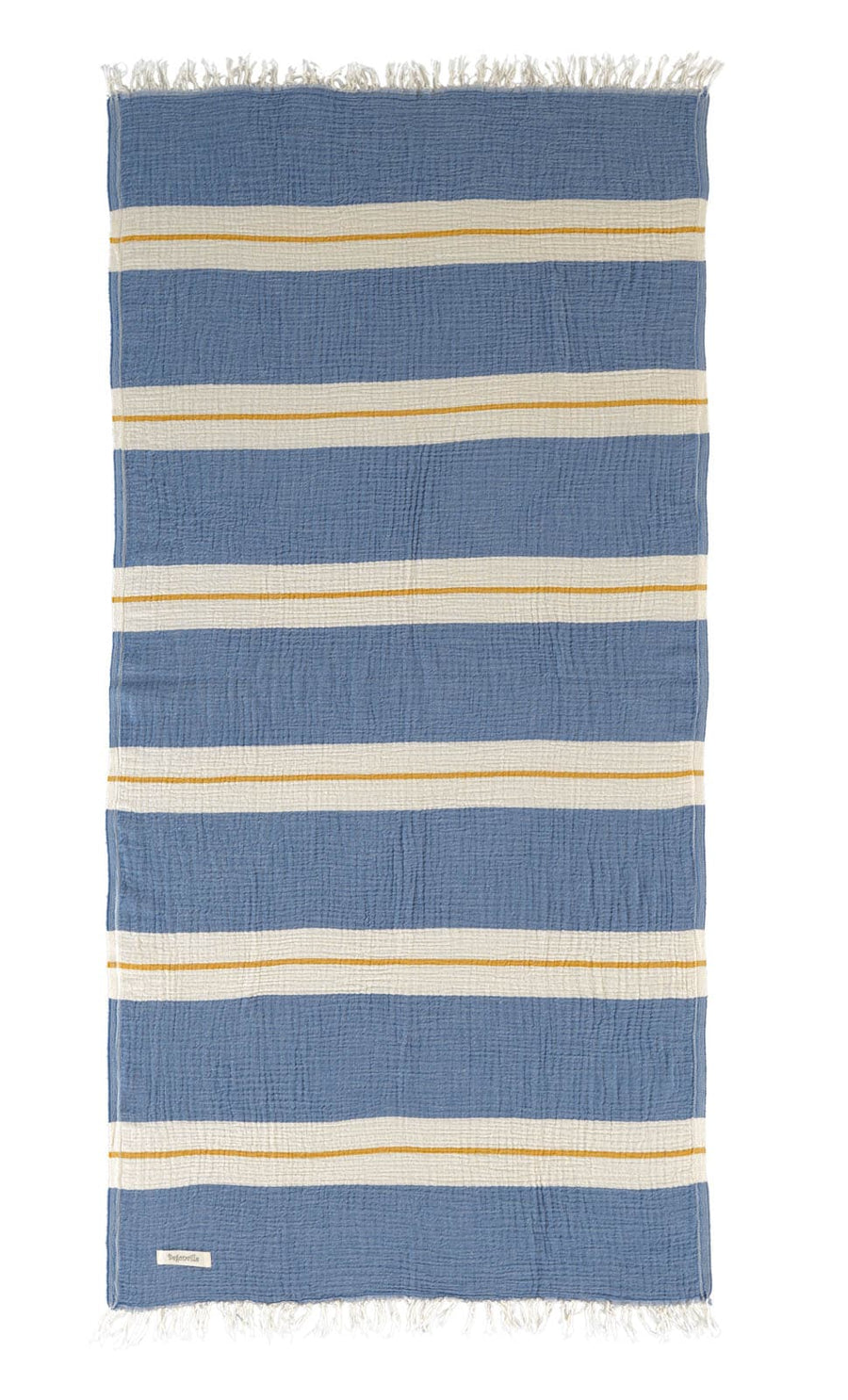 Chelsea Gauze Beach Towel - Blue