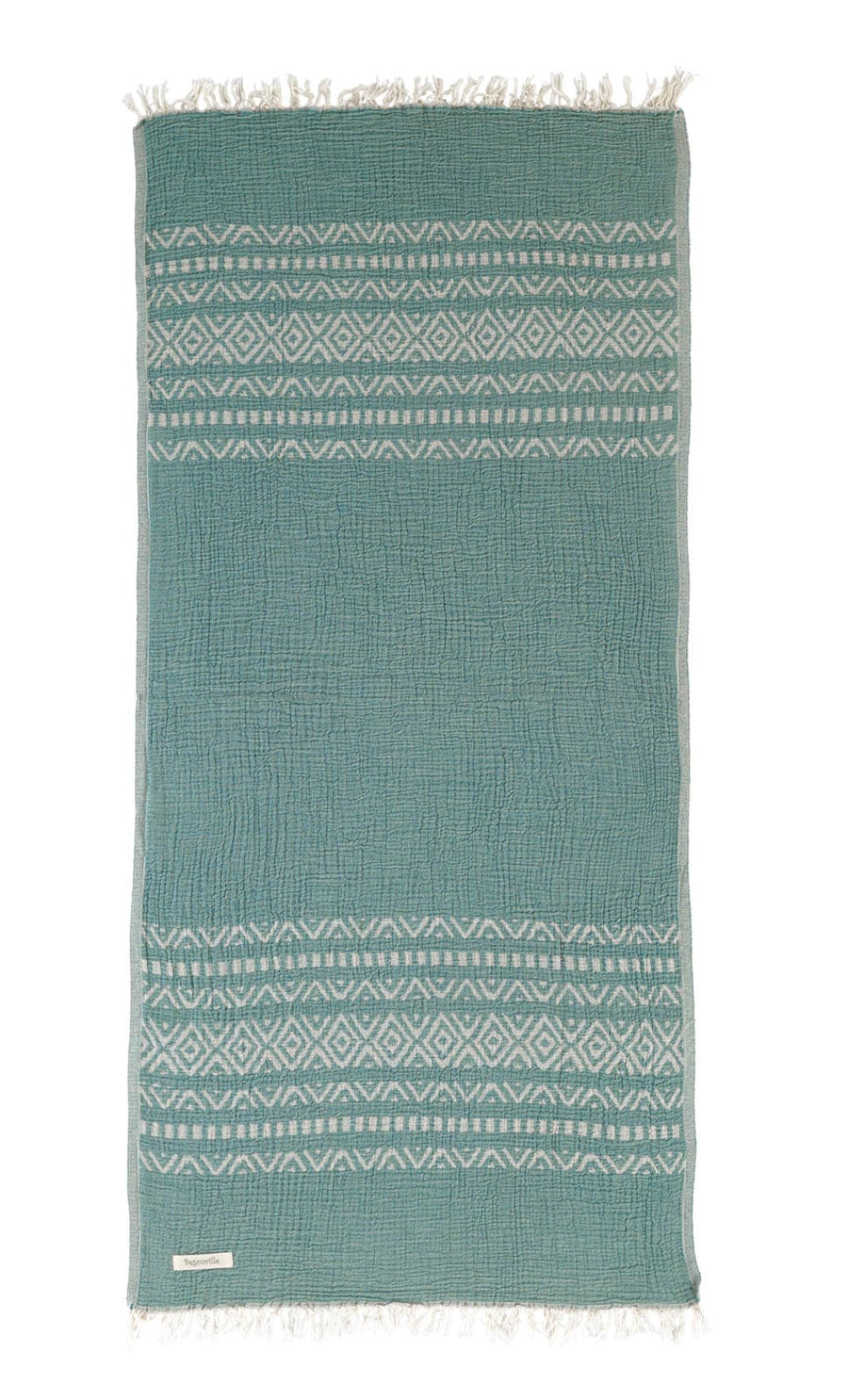 Lena Gauze Beach Towel - Mint