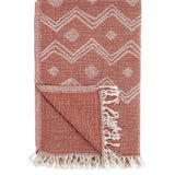 Paloma Gauze Cotton Beach Towel - Orange