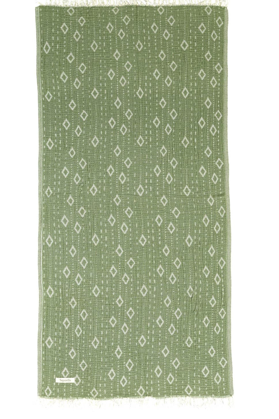 Waterford Gauze Cotton Beach Towel - Green