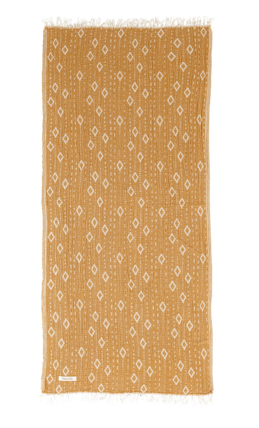 Waterford Gauze Cotton Beach Towel - Yellow