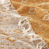 Waterford Gauze Cotton Beach Towel - Yellow