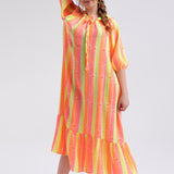 Gisele Oversize Maxi Dress - Neon