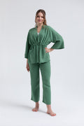Sohlo 2-Piece Lounge Set - Green
