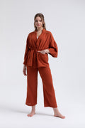 Sohlo 2-Piece Lounge Set - Flame Red