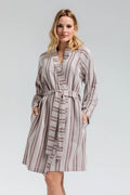 Luma Cotton Robe - Brown