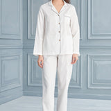 Begonville Vera Cotton Satin Sleepwear Set