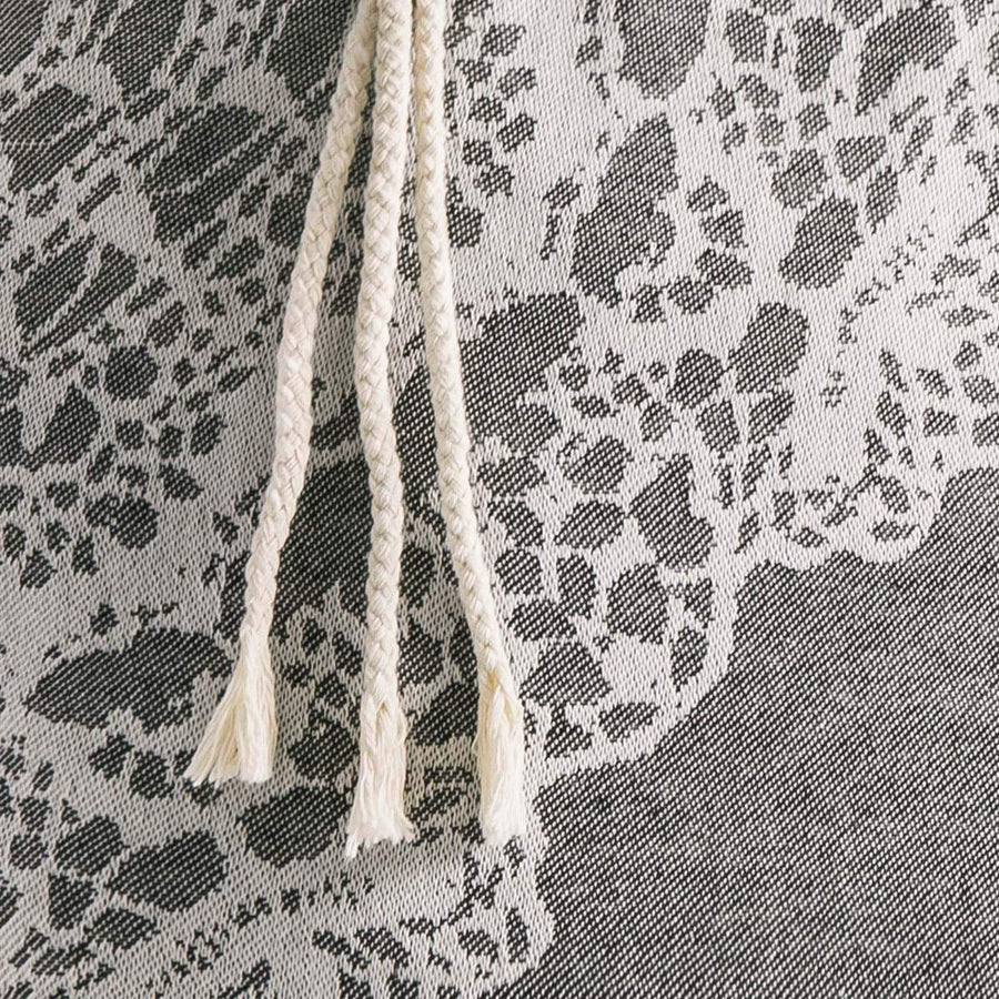 Lace Beach Bag - Black