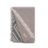 Archie Cotton Blanket - Brown