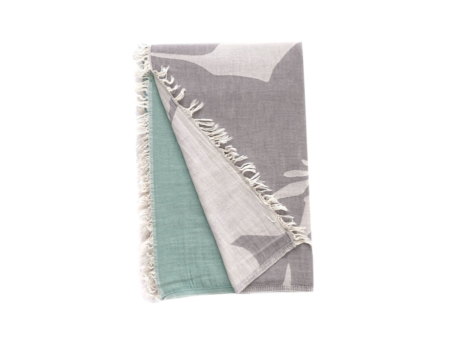 Glow Cotton Bed Blanket - Mint