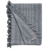 Rhye Dyed Cotton Bed Blanket - Grey