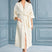 Begonville Robe Cassie Cotton Gauze Robe - Ecru