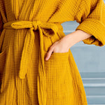 Begonville Robe Cassie Cotton Gauze Robe - Amber
