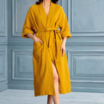 Begonville Robe Cassie Cotton Gauze Robe - Amber