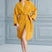 Begonville Robe Cassie Cotton Gauze Mini Robe - Amber