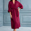 Begonville Lore Tencel & Cotton Gauze Robe - Mulberry