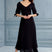 Begonville Melody Open Backed Midi Dress - Black