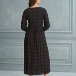 Begonville Midi Dress Suki Square Neck Midi Dress - Black