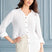 Begonville Carla Gauze Cotton Shirt - White